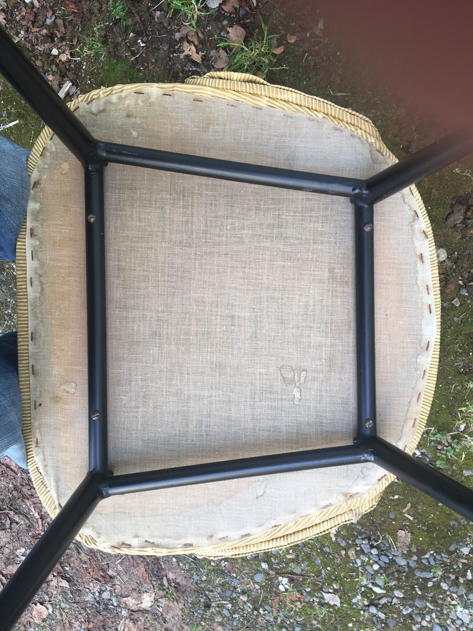 Vintage barrel chair