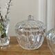 Set of 3 vintage glass candy jars