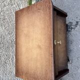 Pair of bedside tables, end of vintage sofa, old 1950