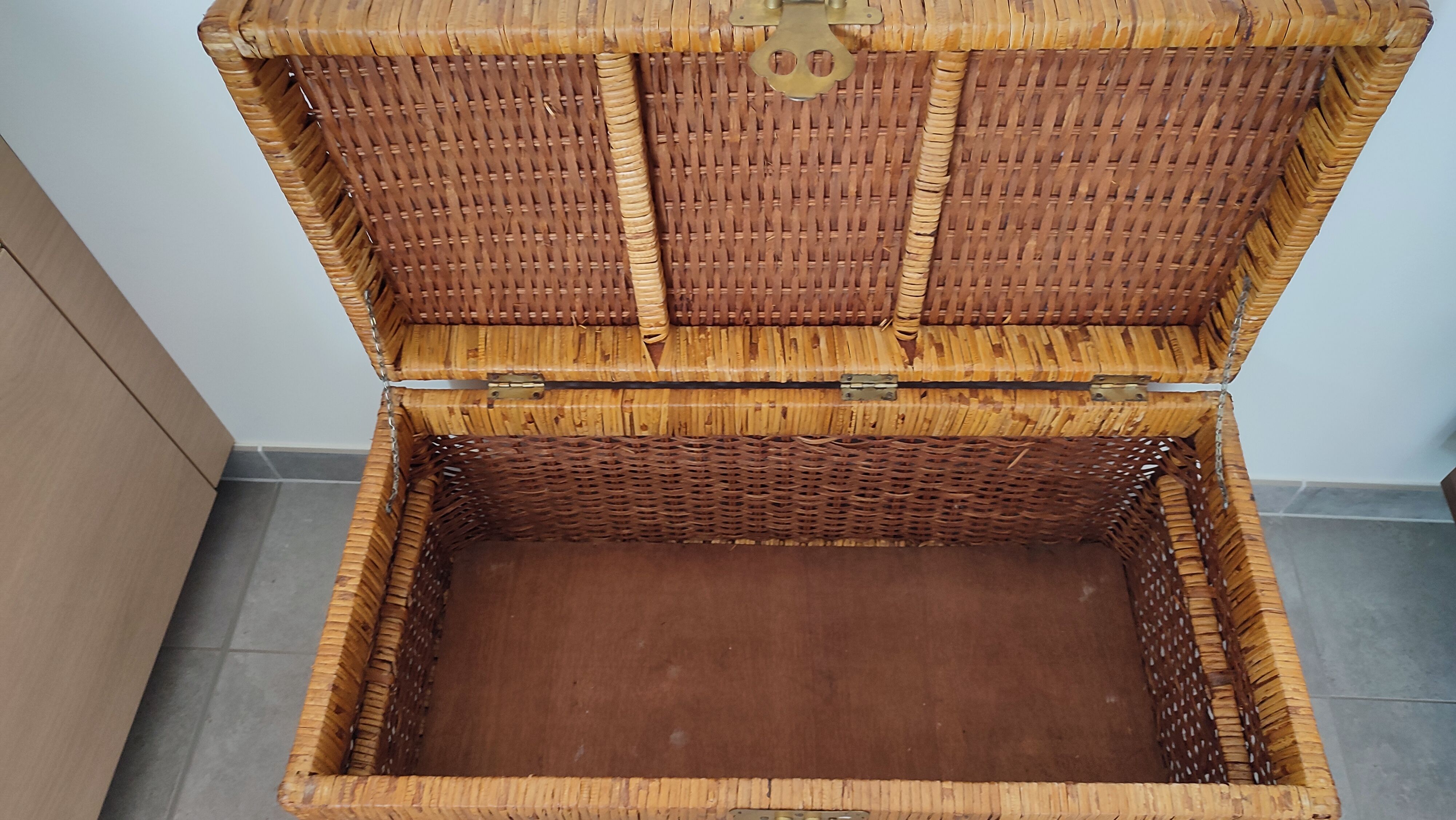Wicker trunk
