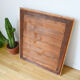Miroir de cheminée XIXème siècle bois et stuc