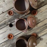 Norman pottery bowls and cups