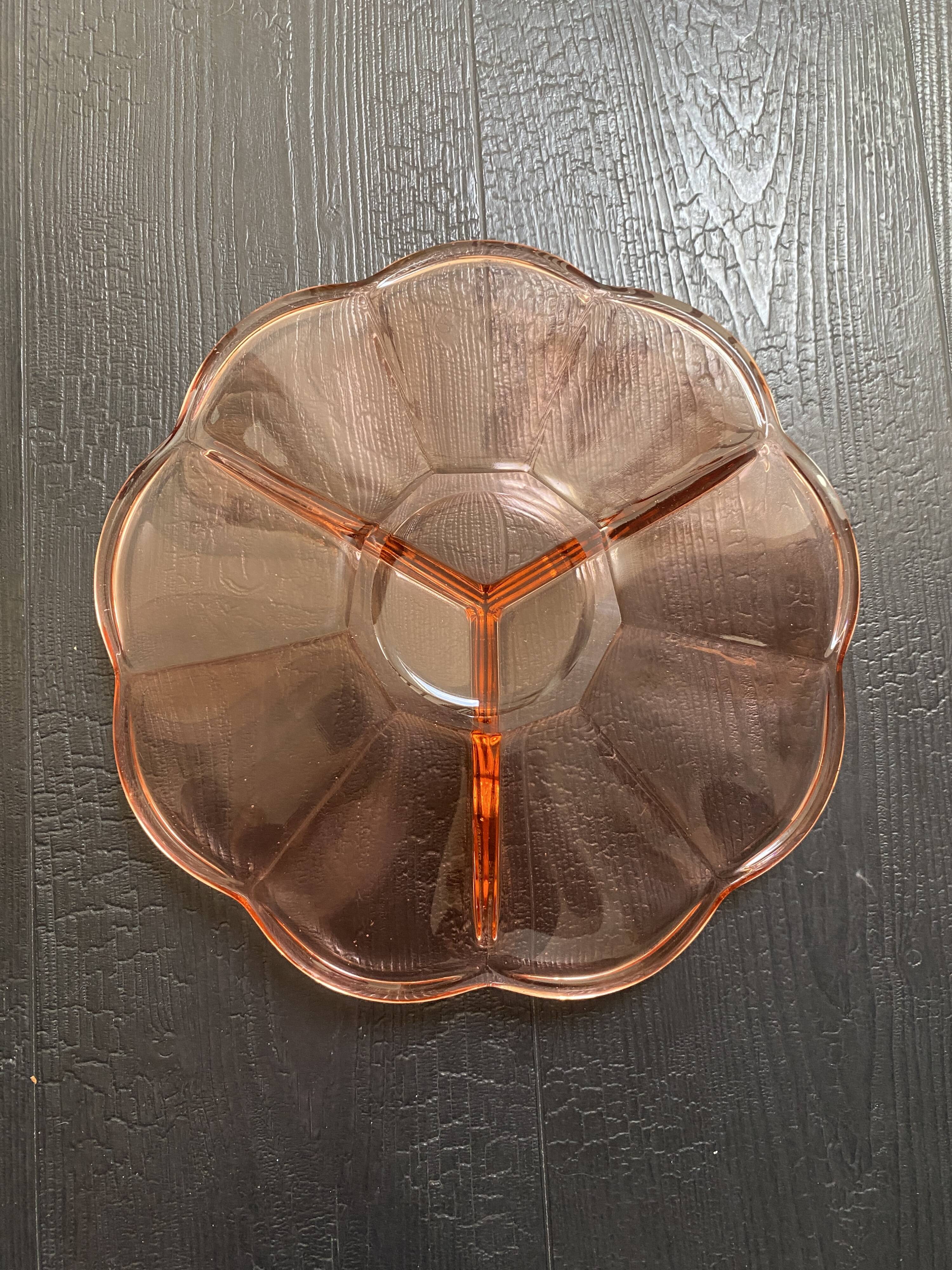 Vintage Rosaline fruit dish in perfect condition