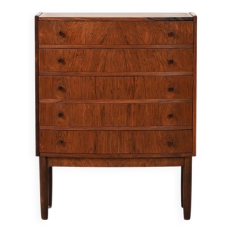 Danish rosewood chest of drawers, 1960s