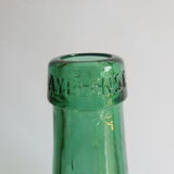 Vintage Ayelense Green Glass Demijohn