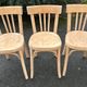 Set of 6 Baumann chairs No. 43, raw wood, ready to paint or sand
