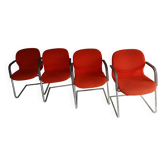 4 Whilkahan office chairs