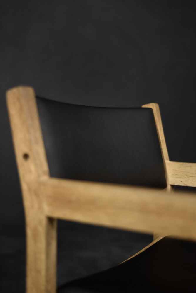 Vintage Danish oak chairs from the mid-century by Hans J. Wegner for Getama, 1960s, set of 4.