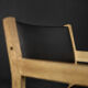 Vintage Danish oak chairs from the mid-century by Hans J. Wegner for Getama, 1960s, set of 4.