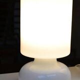 Vintage opaline lamp IKEA from the 1980s.