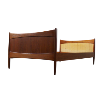 Teak Mid-Century Bed 110cm