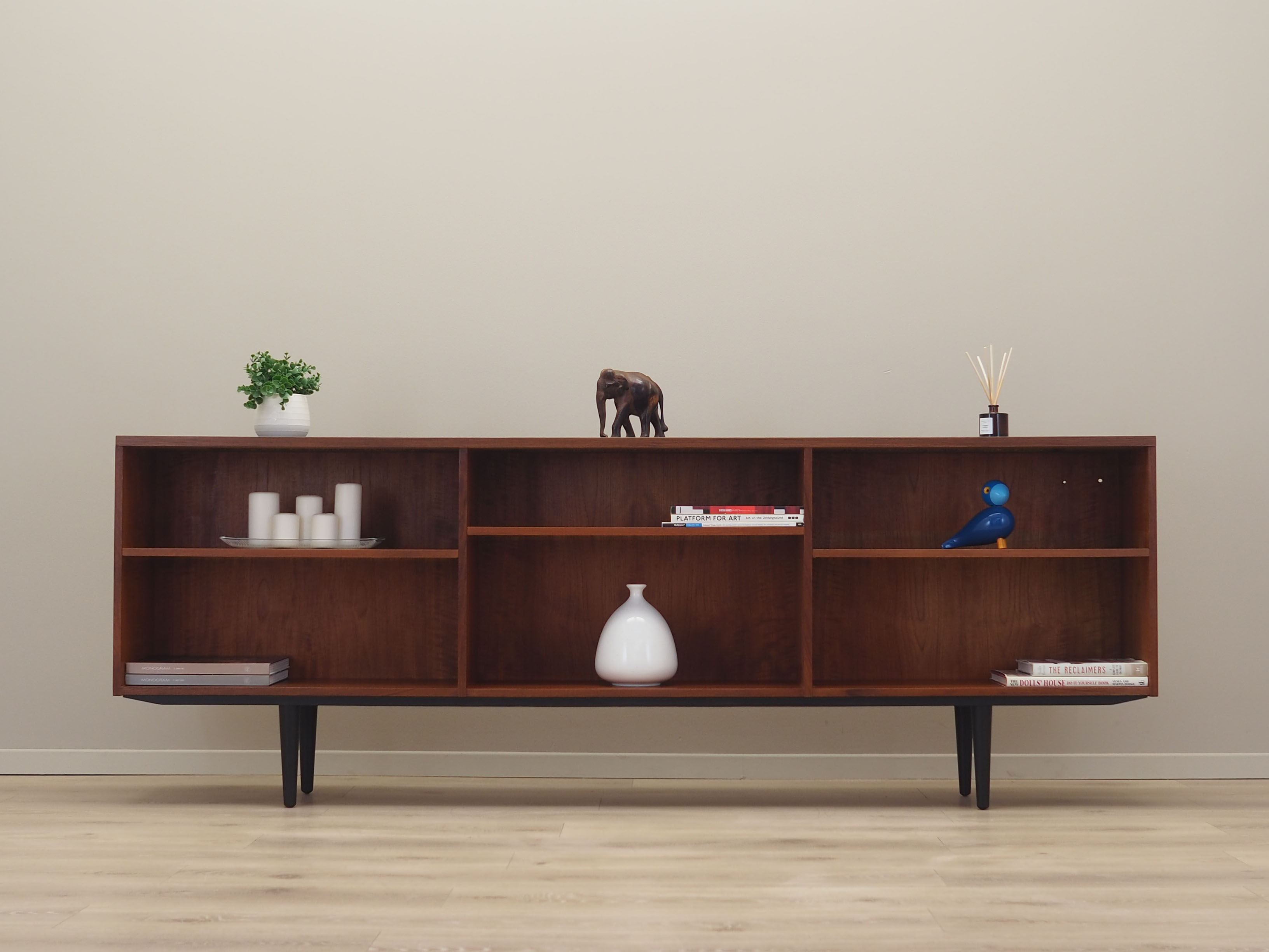 Teak bookcase, Danish design, 1970s, Denmark