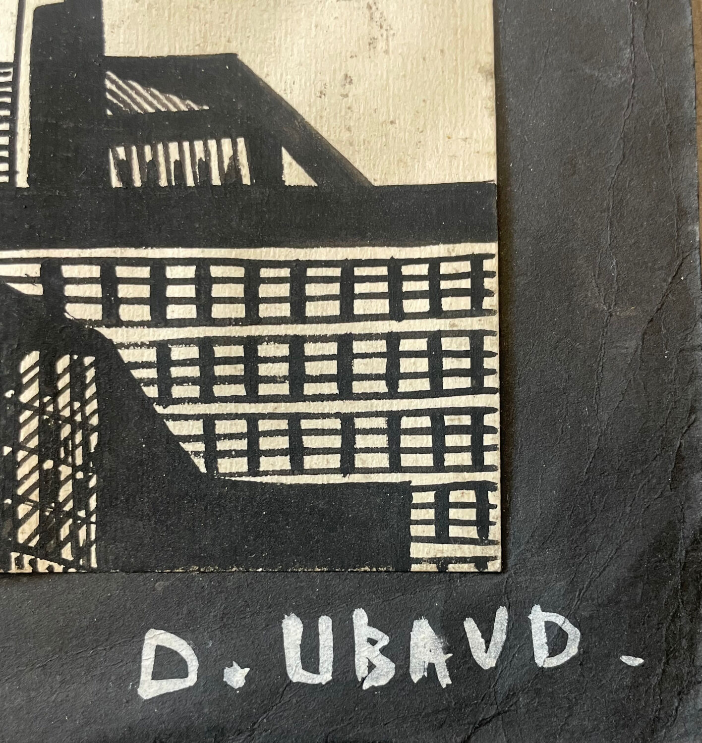 Table book cover study G.Cesbron 20th century