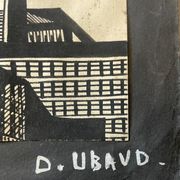 Tableau étude de couverture de livre G.Cesbron XXe