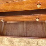 vintage commode with tapered legs