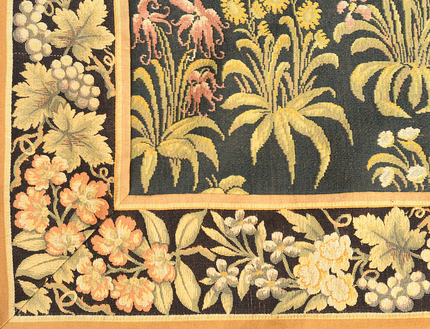 Tapestry Point d'Halluin - Tapestry Jules Pansu "The Art of Fire"