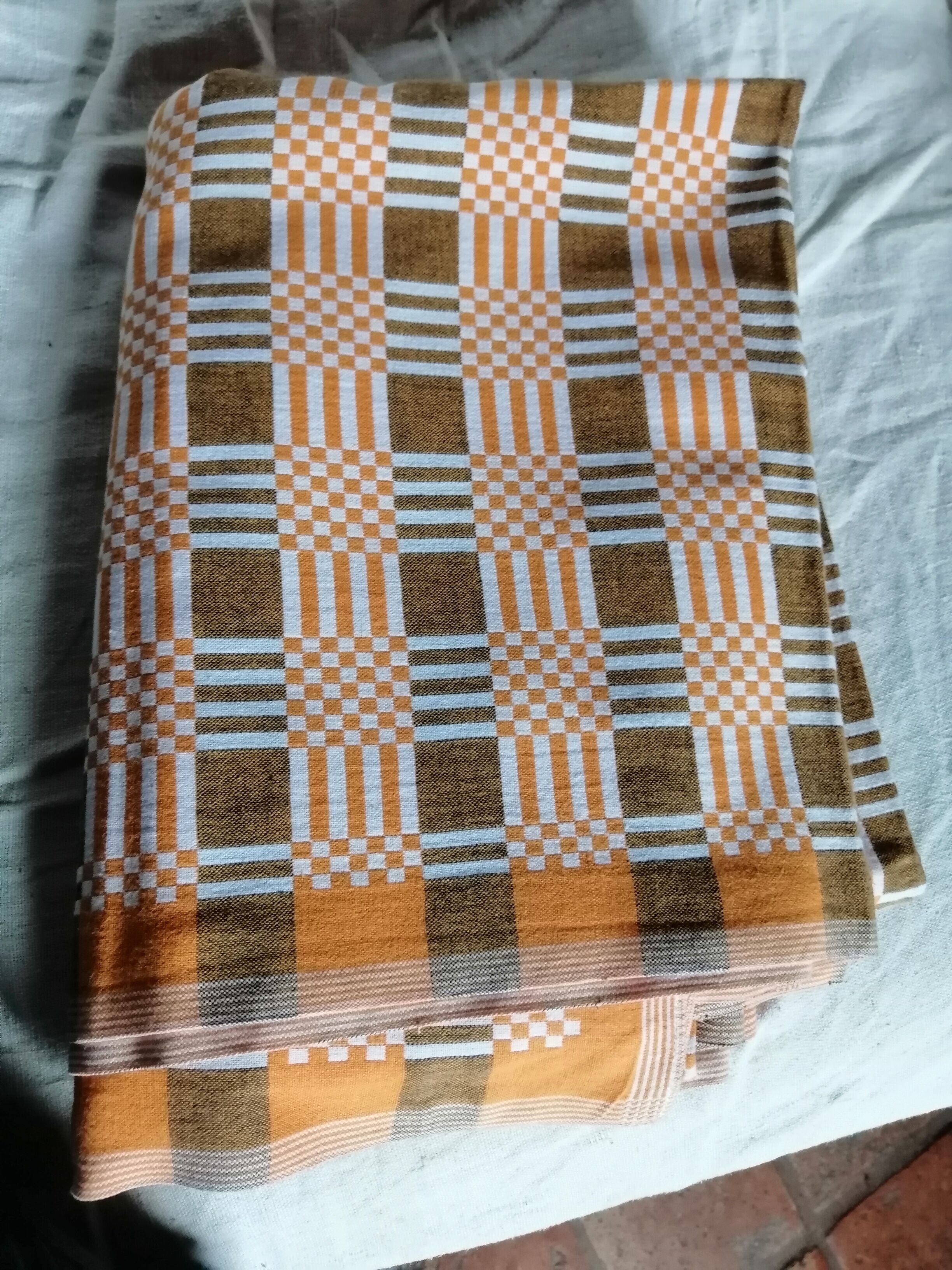 Vintage cotton tablecloth
