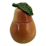 Pear mustard pot