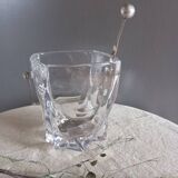 Crystal ice bucket from Sèvres, France