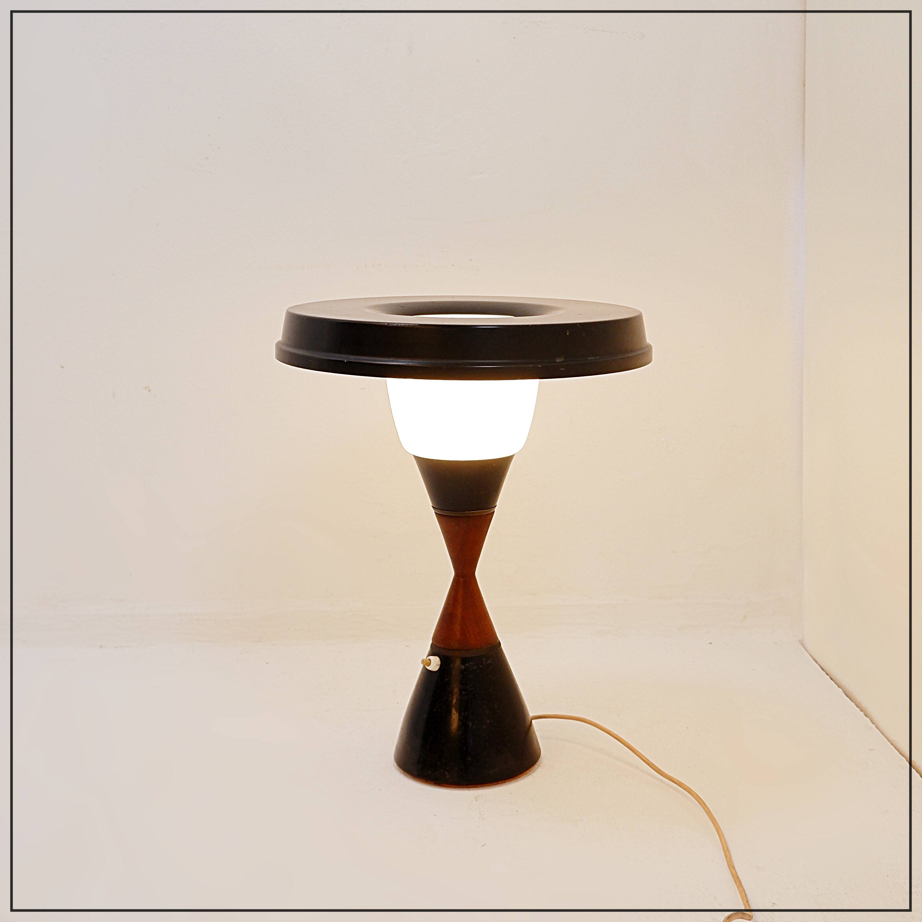 Modernist table lamp by Svend Aage Holm Sørensen, Denmark, 1950s
