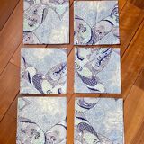 6 New "Trianon" Cotton Satin Napkins