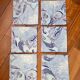 6 serviettes en satin de coton "Trianon"