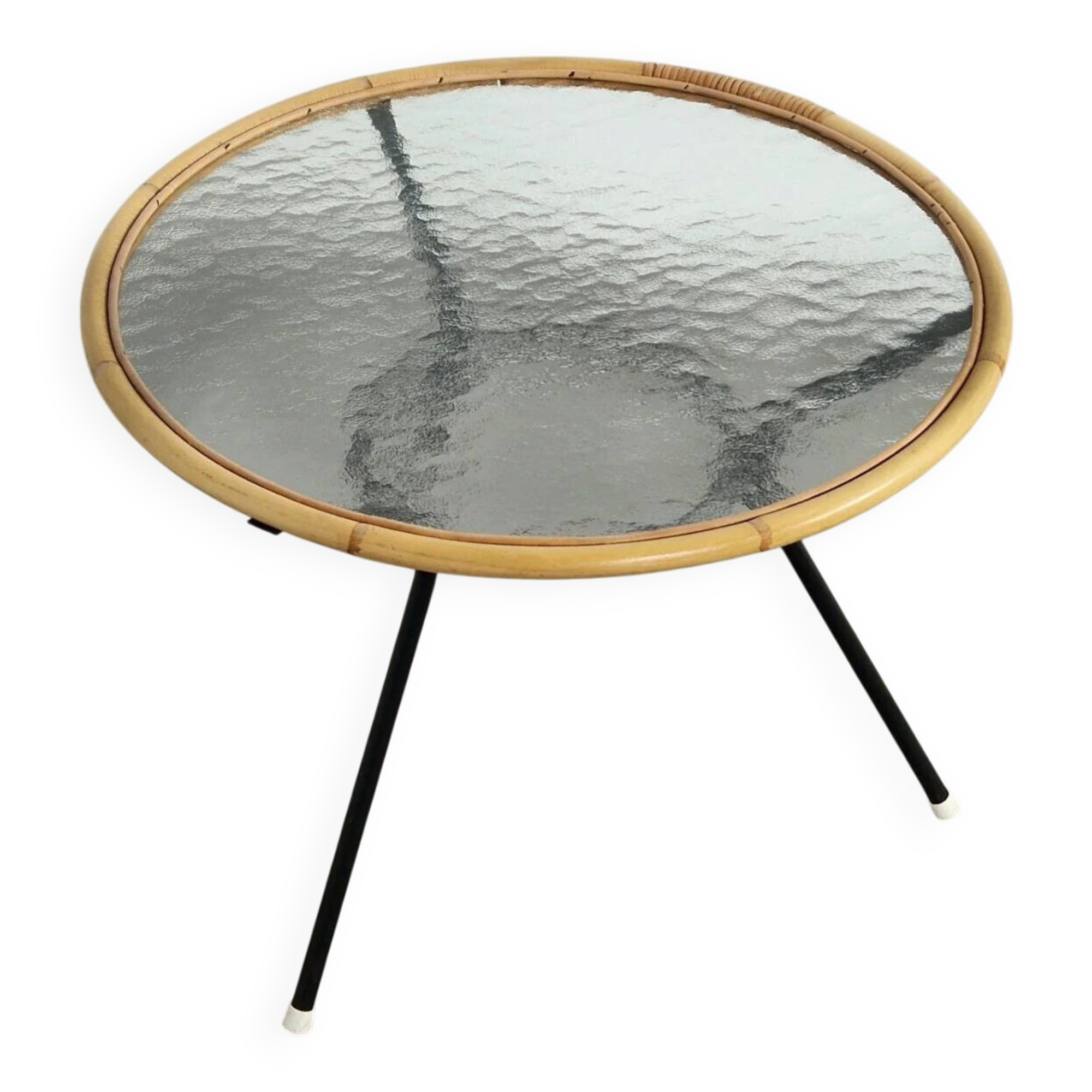 Rohé Noordwolde | Vintage rattan side table