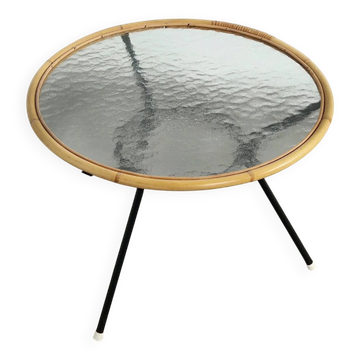 Rohé Noordwolde | Vintage rattan side table