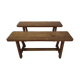 Pair of farm benches