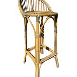 Rattan bar stools from the 60s