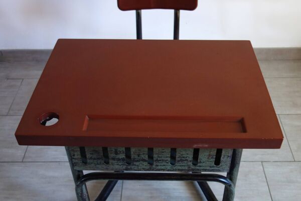 Ancien bureau écolier évolutif années 30
