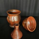 Set of ceramics, vases, soliflores and bowls
