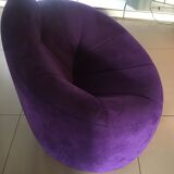 Swivel armchair Ligne Roset - Pumpkin design Pierre Paulin