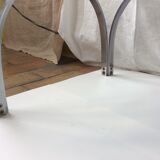 Vintage glass coffee table