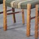 Vintage Danish Brutalist Oak Dining Chairs, Henning Kjærnulf style, 1960s