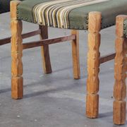 Vintage Danish Brutalist Oak Dining Chairs, Henning Kjærnulf style, 1960s