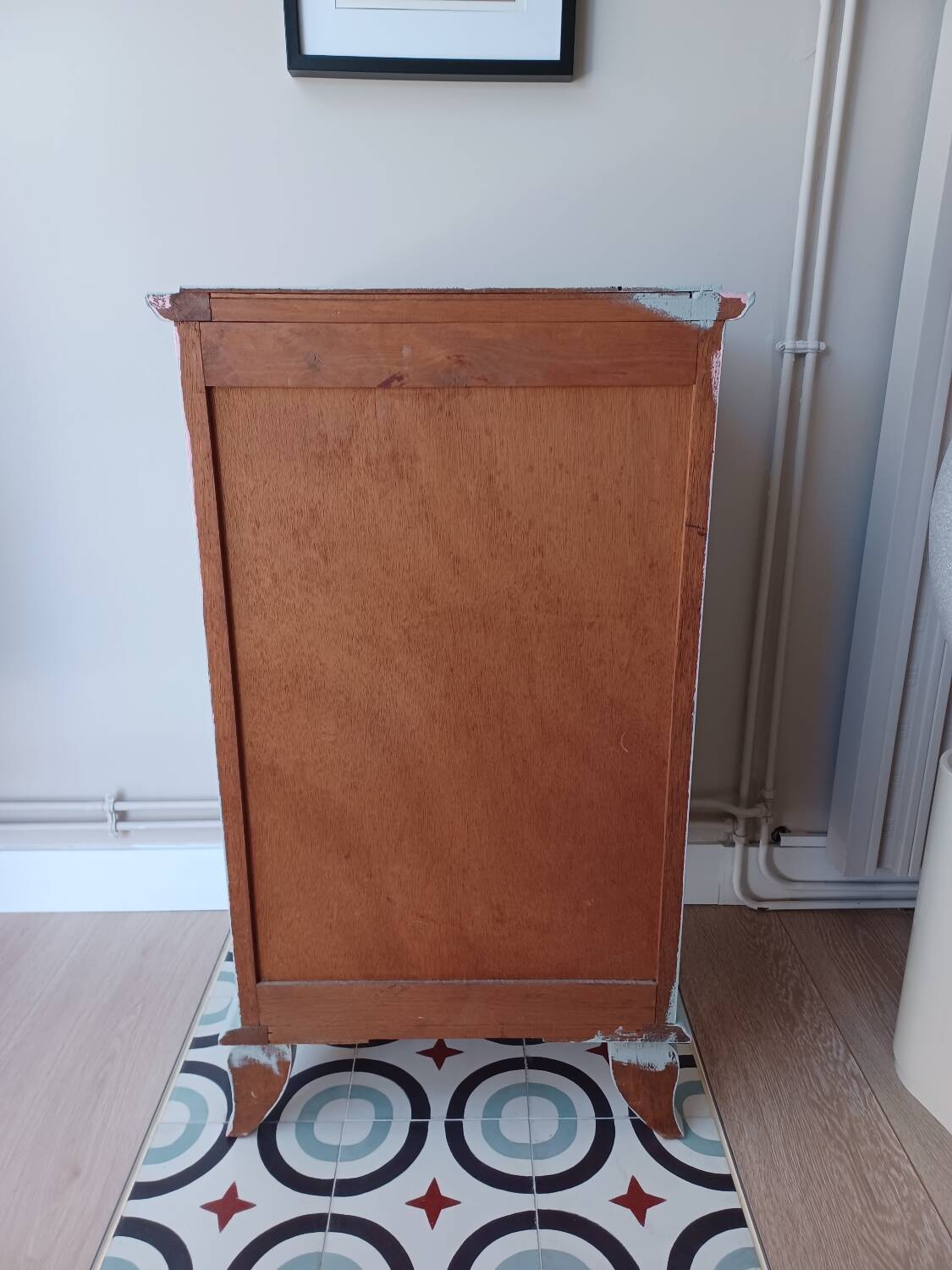 Vintage 4-drawer chest of drawers