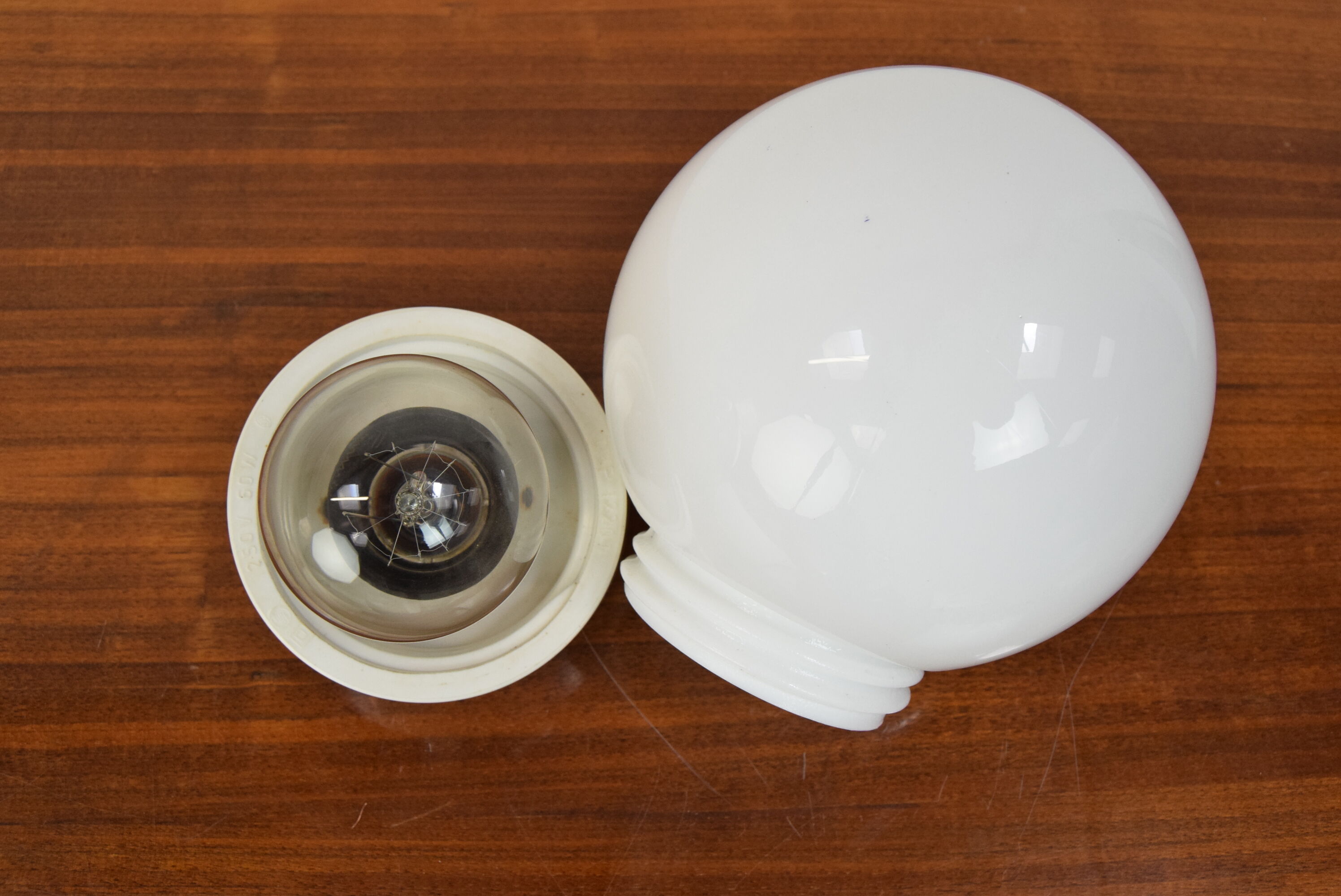 Mid-century wall light,czechoslovakia,1970