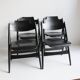 Wooden folding chairs SE18 by Egon Eiermann for Wilde & Spieth, Germany 1952.