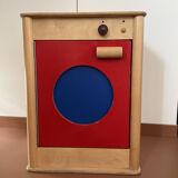 Small vintage red and blue furniture