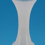 White opaline vase