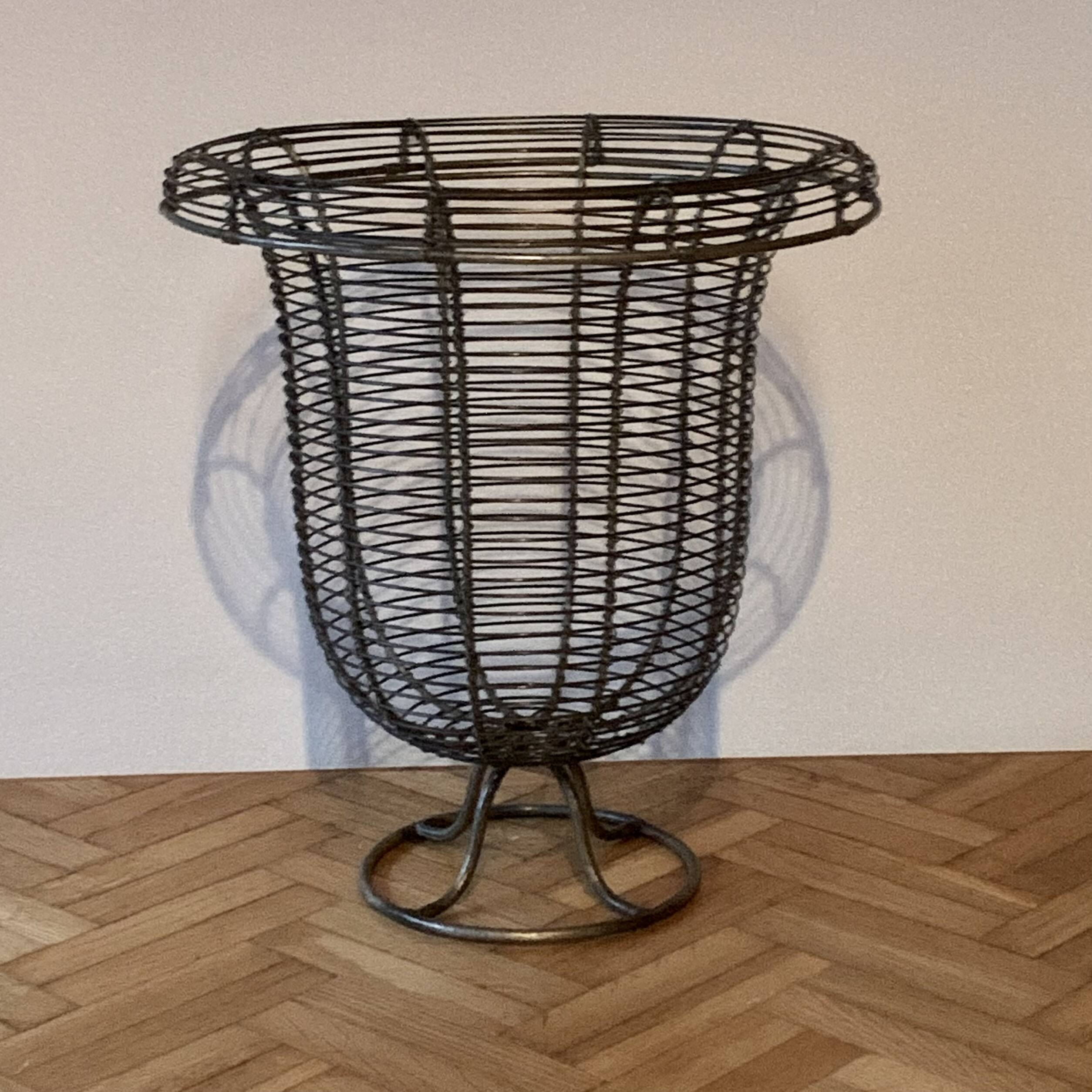 Old wire basket