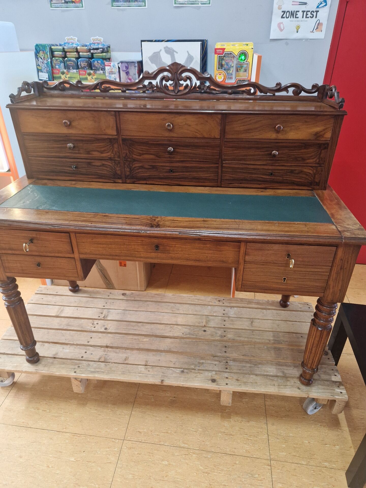 Graduated desk