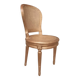 Chaise style Louis XVI en bois doré