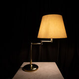 Solken Leuchten Brass Table Lamp, 1970s