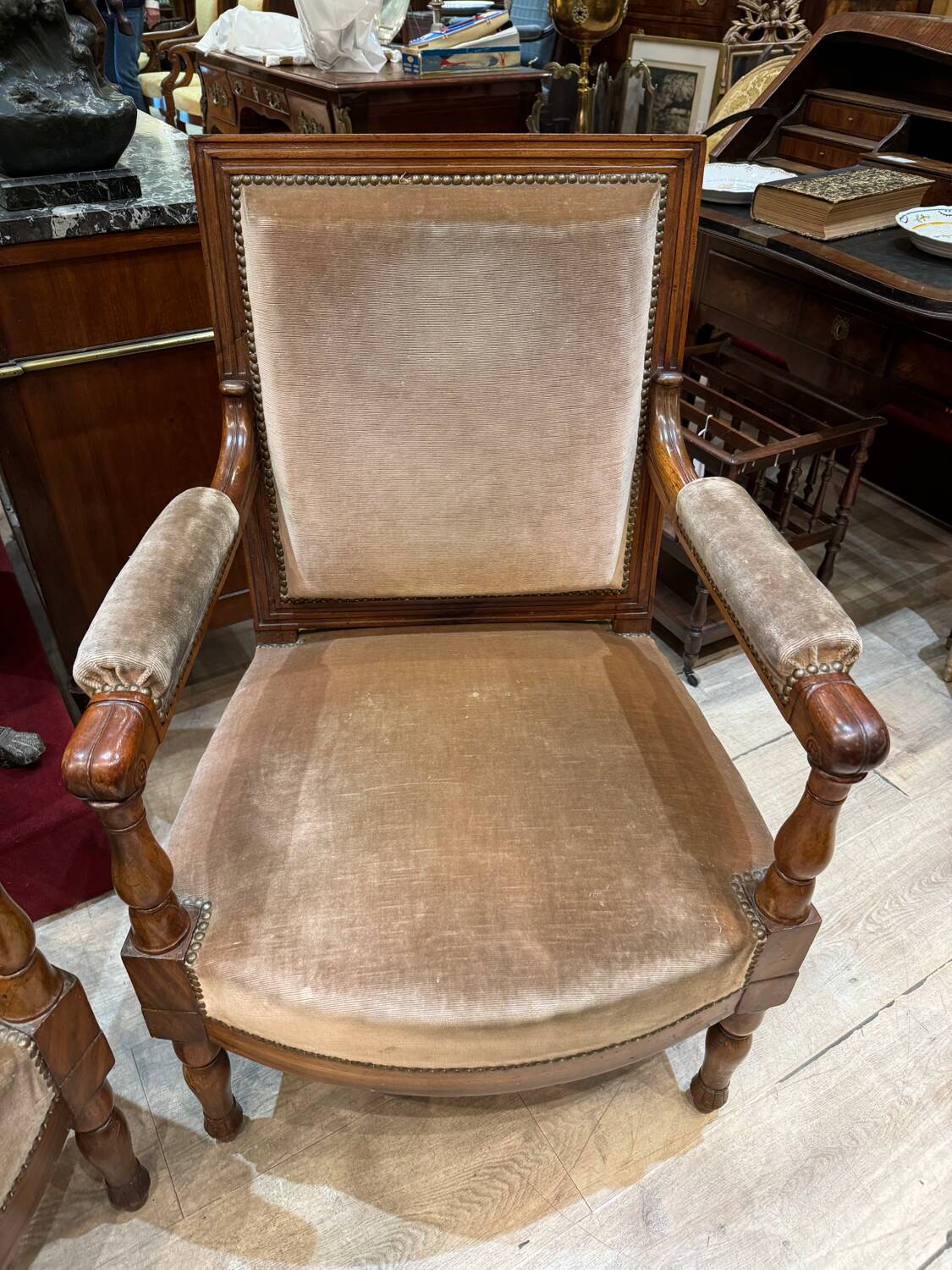 Pair of ceremonial armchairs
