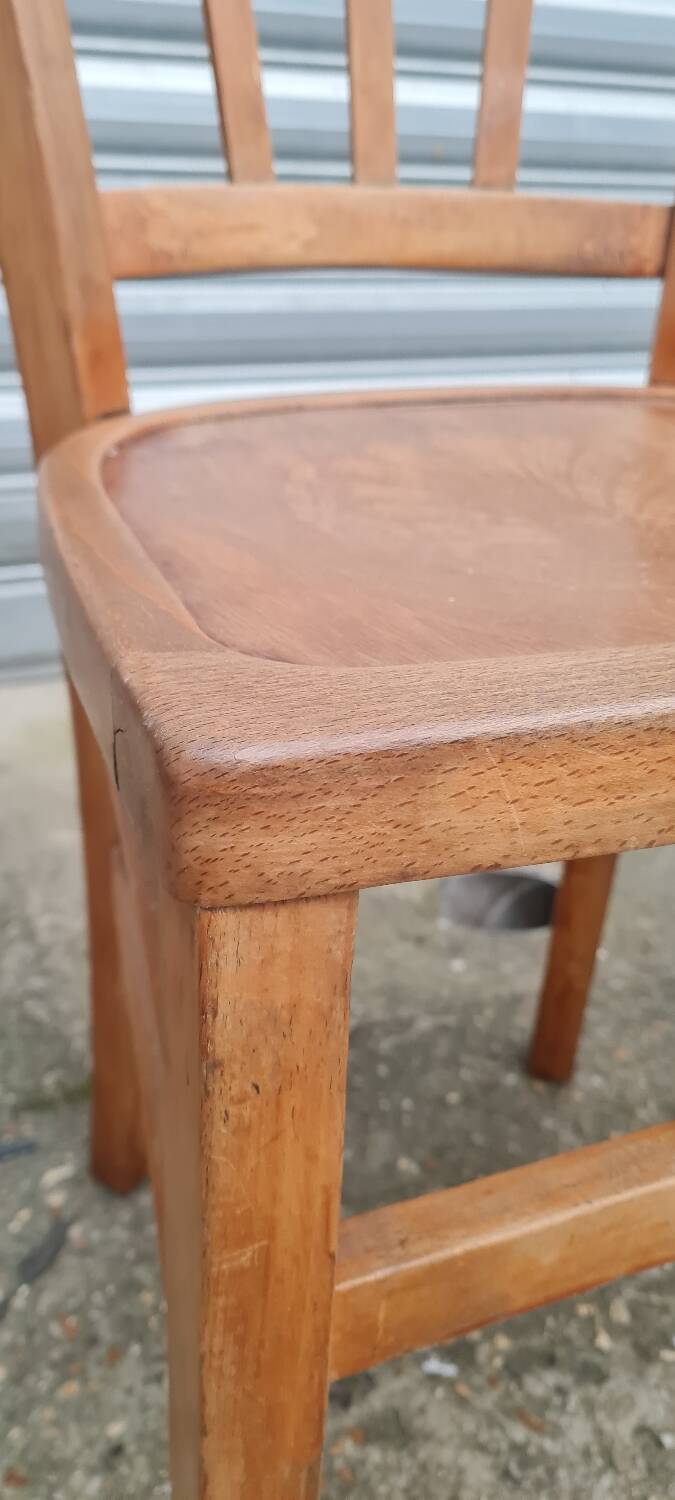 Set de 4 chaises bistrot luterma