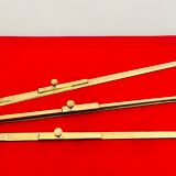 Naval Brass 3 arm full circular Protractor – USSR 1960