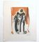 Original lithograph Signed Roger Hebbelinck 1912 1987 Belgian n°126/350
