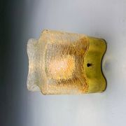 Pair of Gaetano Sciolari for Lightolier wall sconces, Murano frosted glass, Italy 1970s
